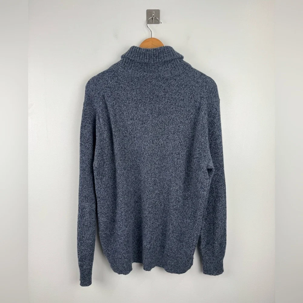 J.Crew Men Shawl‎ Collar Sweater Lambswool Blend Size Large